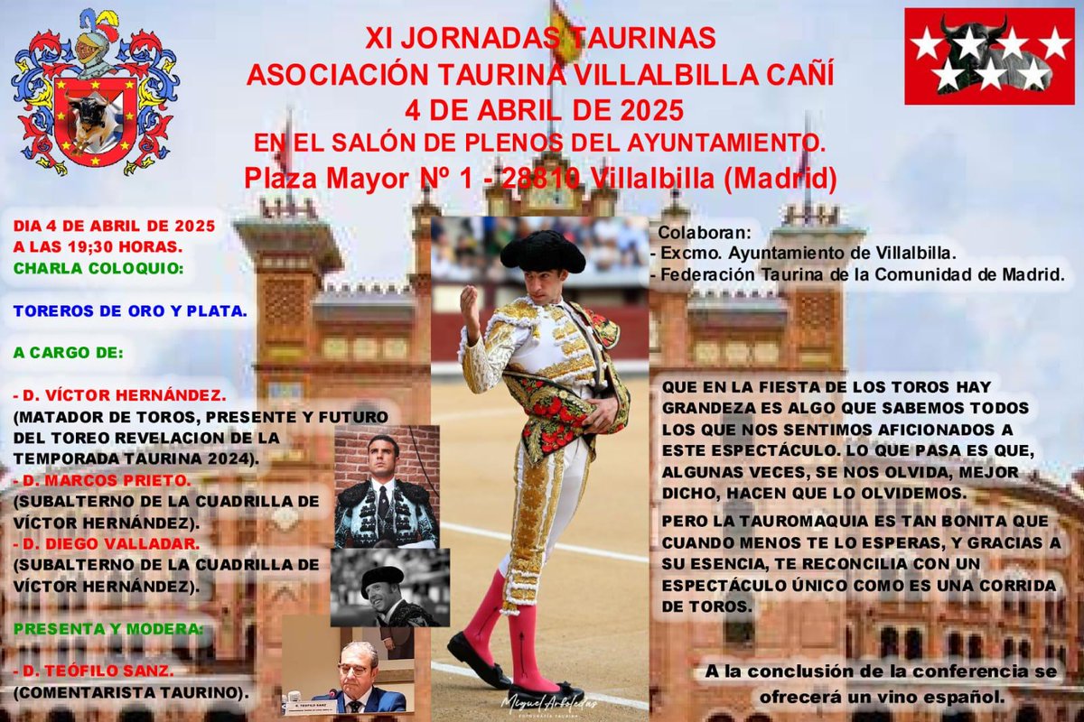 Gran coloquio taurino en Villalbilla