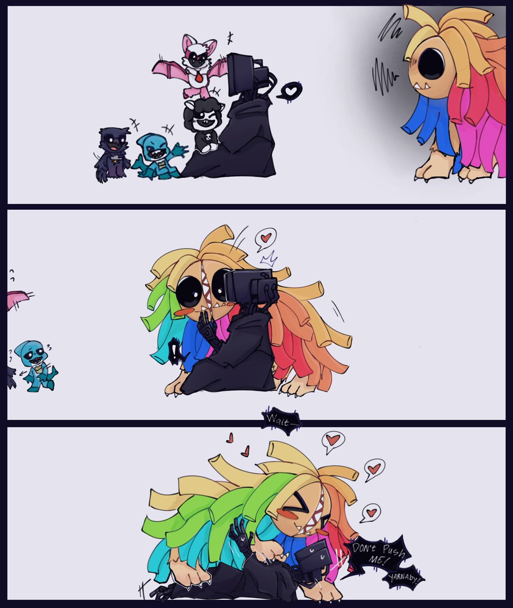 #PoppyPlaytimeChapter4 #PoppyPlaytime #harleysawyer #Yarnaby
Yarnaby is jealous!