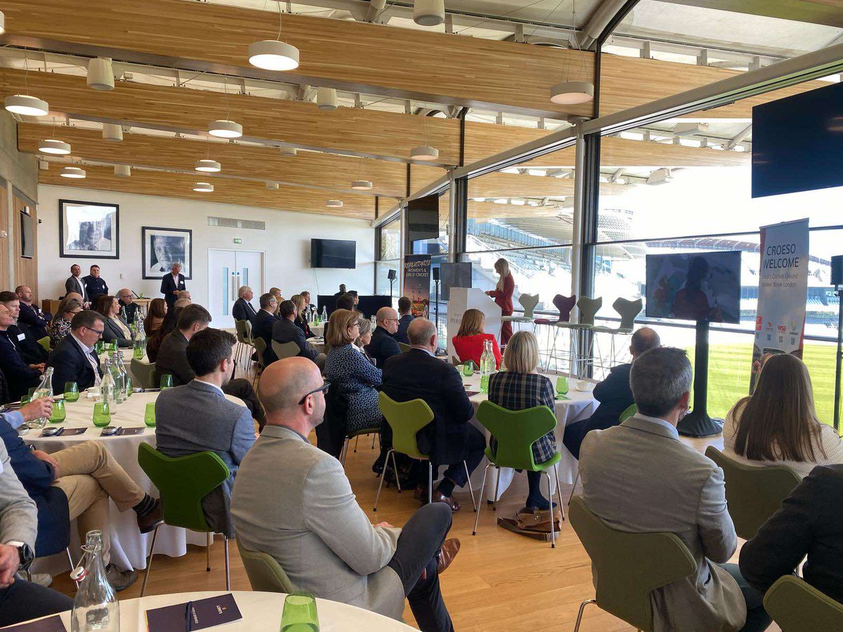 Wales Week / London (@walesweeklondon) on Twitter photo Here at Lord’s Cricket Ground for the premier Welsh sporting event, hosted by <a href="/WelshSportAssoc/">Welsh Sports Association</a>, <a href="/CricketWales/">Criced Cymru / Cricket Wales 🏏🏴</a> & <a href="/GlamCricket/">Glamorgan Cricket 🏆</a>, listening to a panel discussion on sport and inclusive cultures! #WalesWeekLondon Here at Lord’s Cricket Ground for the premier Welsh sporting event, hosted by <a href="/WelshSportAssoc/">Welsh Sports Association</a>, <a href="/CricketWales/">Criced Cymru / Cricket Wales 🏏🏴</a> & <a href="/GlamCricket/">Glamorgan Cricket 🏆</a>, listening to a panel discussion on sport and inclusive cultures! #WalesWeekLondon