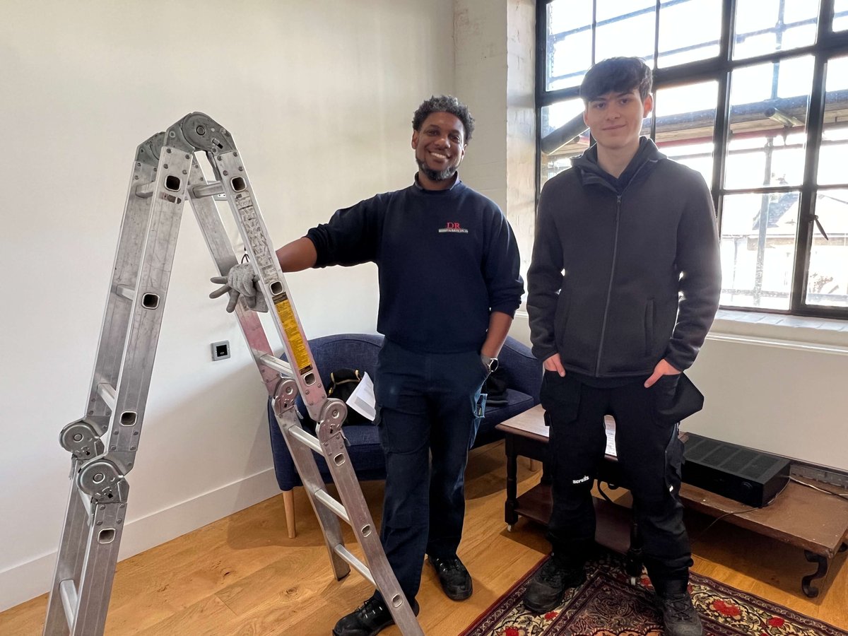 Last month, Charlie Urquhart got hands-on experience as an electrician during his work placement at The Benyon Estate, guided by our long-term contractors, DR Security &amp; Electrical. ⚡🔧 #WorkExperience #TheBenyonEstate thebenyonestate.com/news