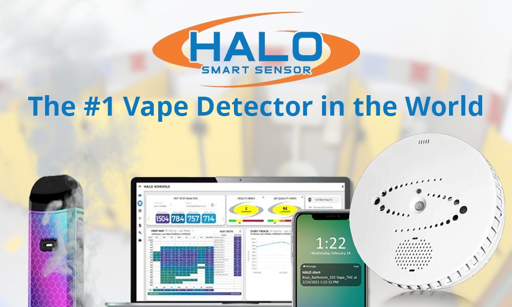 How do you keep surveillance on an area you can’t film? 👀 Toilets, changing rooms &amp; private areas still need security. The HALO Smart Sensor detects vaping, aggression &amp; air quality issues. Interested? Learn more > sflmobileradio.co.uk/product/halo-s…