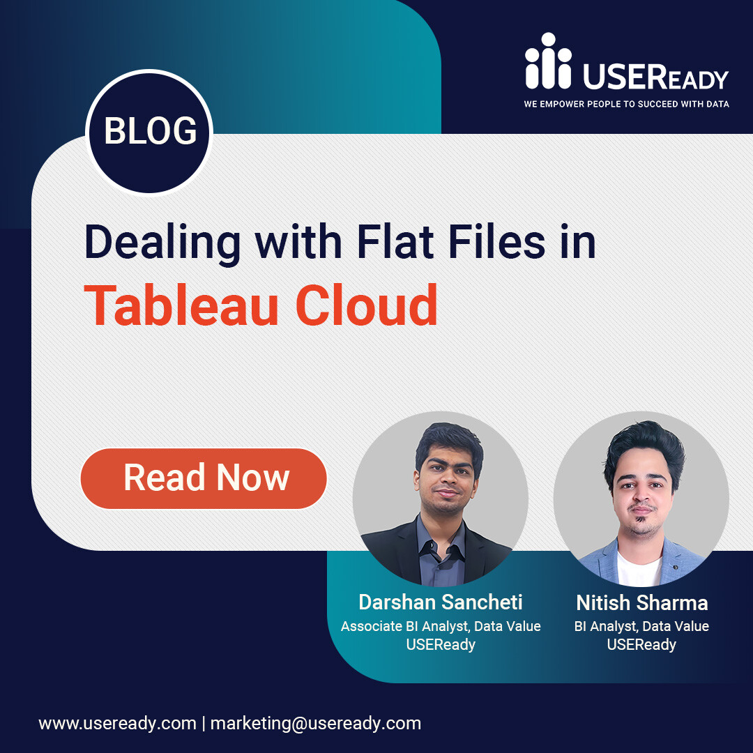 USEReadyInc's tweet image. In their latest technical deep-dive, Darshan Sancheti and Nitish Sharma unpack the critical yet often overlooked challenge of managing Excel files and other flat data sources – hubs.ly/Q038Yg6m0

#TableauMigration #TableauCloud #DataManagement #FlatFiles #TableauBridge