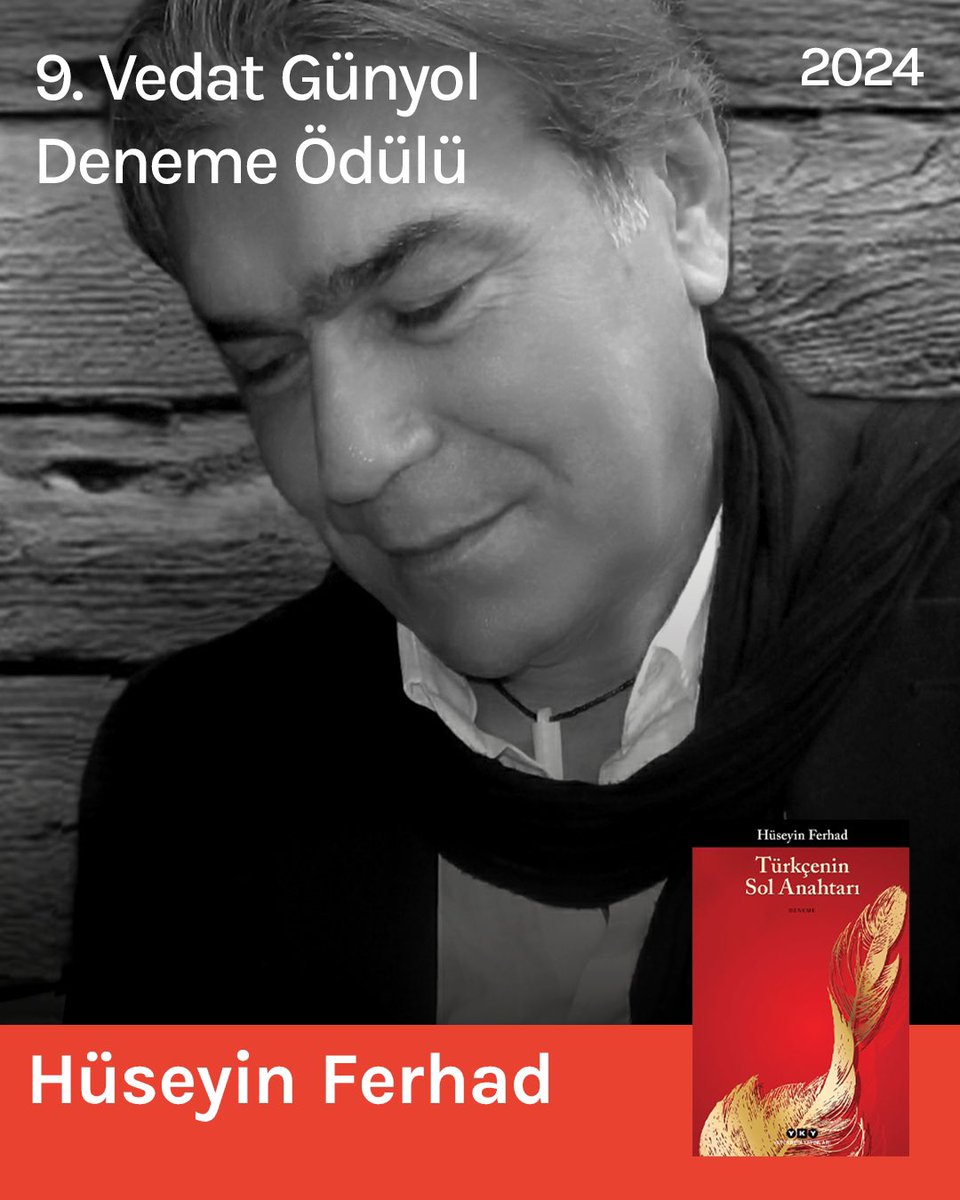 “…deneme türüne poetik biçemin derinliğini ekleyerek, edebiyat tarihimizdeki son elli yıllık dönemin edebi ve sanatsal birikiminden hareketle damıttığı ezginin en etkili notalarına odaklanan ‘Türkçenin Sol Anahtarı’ isimli kitabıyla ödüle değer görülmüştür.” 

9. Vedat Günyol