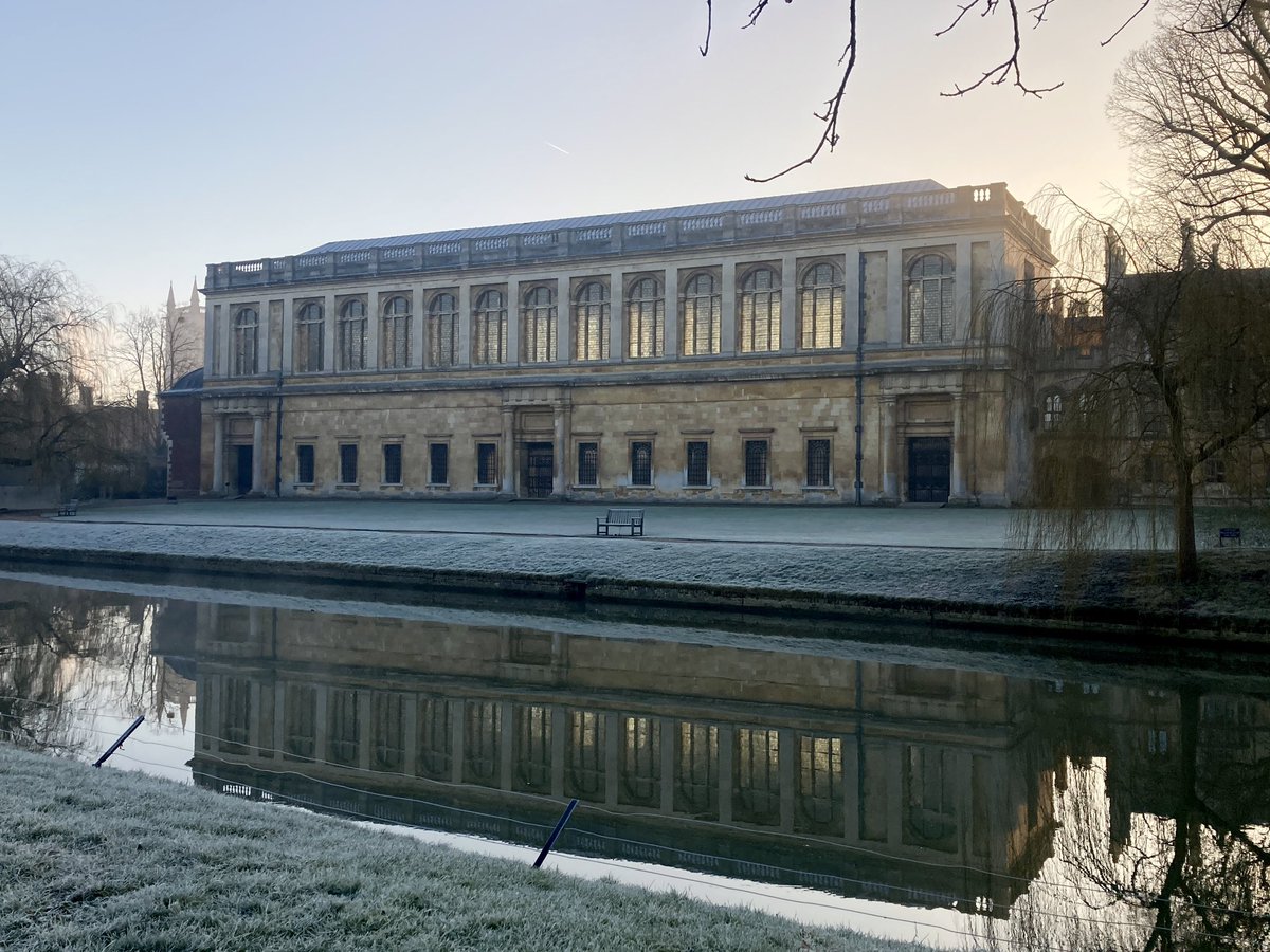 TrinCollLibCam's tweet image. ‘It was one of those March days when the sun shines hot and the wind blows cold: when it is summer in the light, and winter in the shade’ ☀️❄️
- Charles Dickens, Great Expectations (1861)