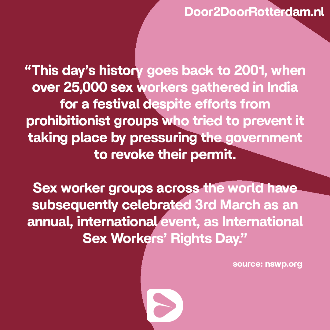 It’s International Sex Worker Rights Day! This is a great day to update your online network with all these amazing organizations. Let’s amplify all these great voices!