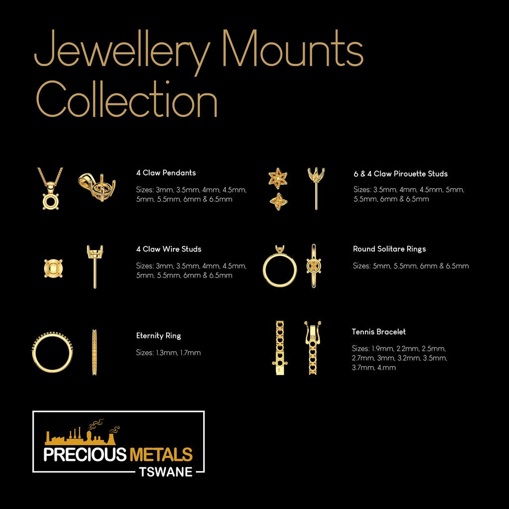 PMTswane's tweet photo. 💎 Jewellery Mounts at Competitive Prices 💍

Looking for high-quality mounts? We offer ready-to-set or complete pieces to jewellers.

Buy complete mounts and save on setting and printing costs.

Explore our range today: https://t.co/6dXFKuDxGR https://t.co/hVGrKYUVuX