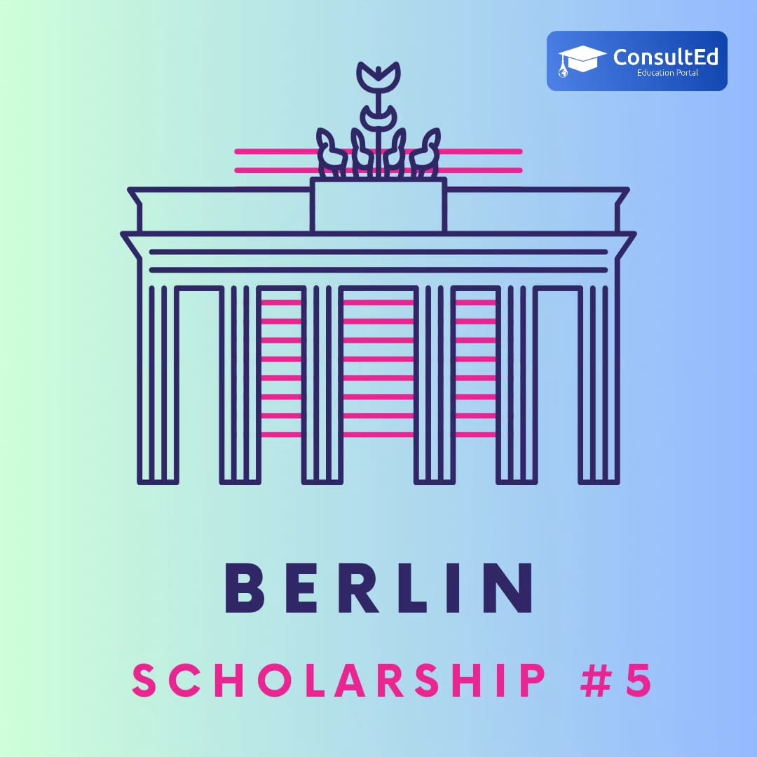 ConsultEd15's tweet image. 5th and the last one from this scholarship series for German universities. Make sure you work on your proposal for a competitive advantage for this scholarship. Also apply well in advance. You got this, good luck :)
#ConsultEd #SBW #scholarship #Berlin #Germany #masterscholarship