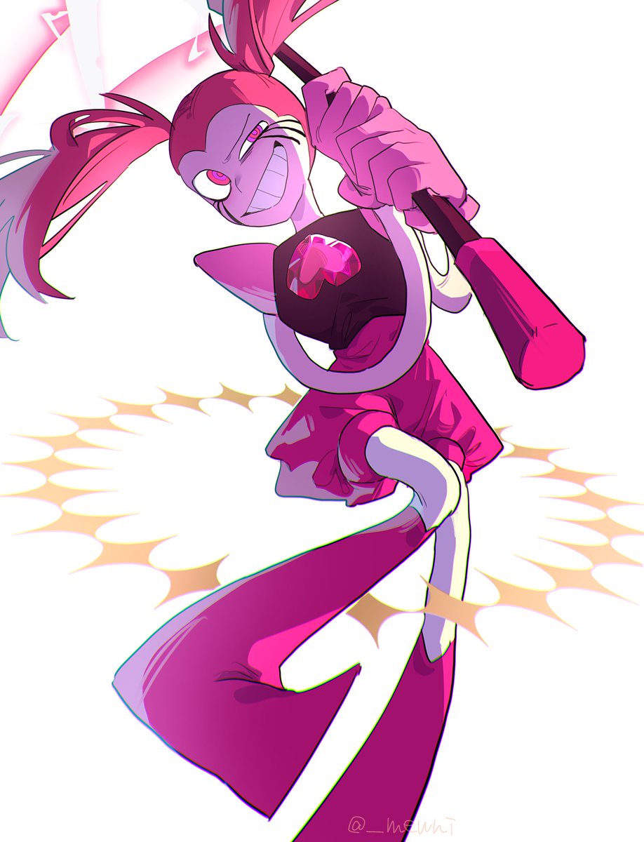 __mewni's tweet photo. Spinel https://t.co/ugsH0Prjw6