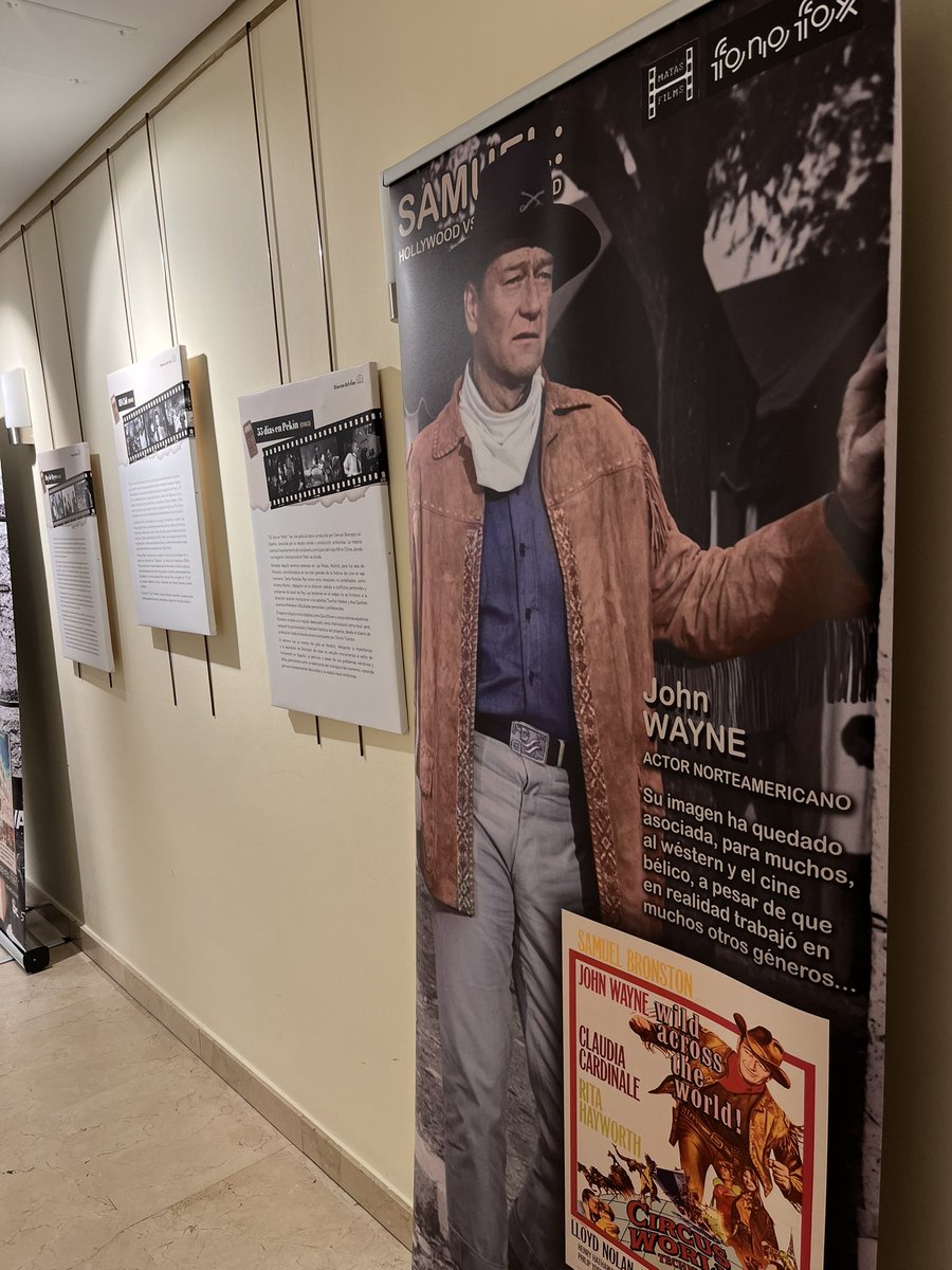 BronstonSamuel's tweet photo. Inauguramos exposición sobre Bronston en @AlpedreteAyto. Puedes verla durante los próximos 15 días https://t.co/y19oiDKu7j