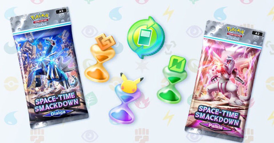 ⏳ 🚨 ALERTE INFO - Vous pouvez récupérer 80 sabliers ainsi que d’autres récompenses en vous connectant à Pokémon TCG Pocket !

Cette campagne de distribution est dans le cadre du remerciement du cap des 300 millions de joueurs dépassés.