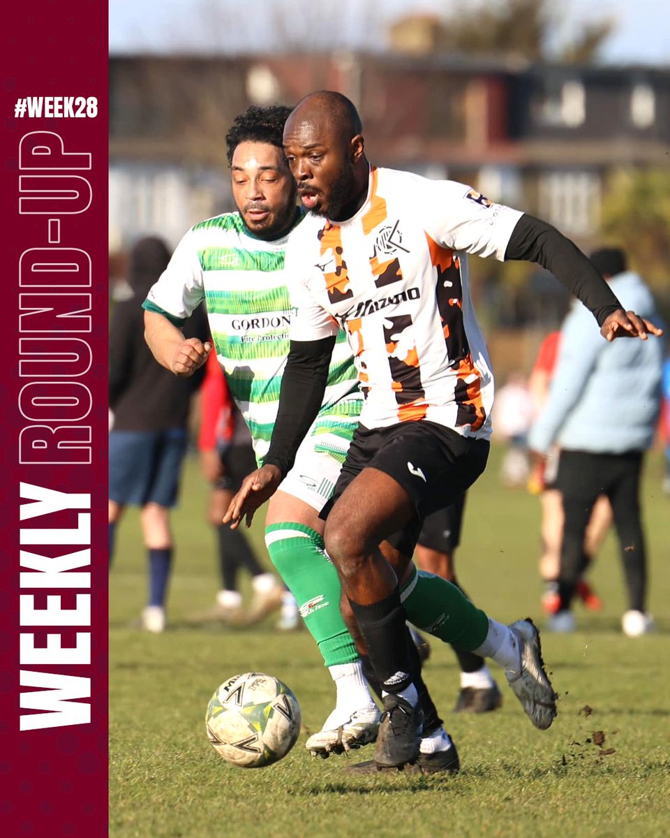 𝙒𝙀𝙀𝙆𝙇𝙔 𝙍𝙊𝙐𝙉𝘿-𝙐𝙋 / #Week28

Review of all the #EAL league &amp; cup football from the weekend as the March action got underway under sunny skies

𝘙𝘦𝘢𝘥 𝘔𝘰𝘳𝘦 ➡️ buff.ly/6ictxv3 

📸 <a href="/kol_cc/">Kit Out London CC</a>