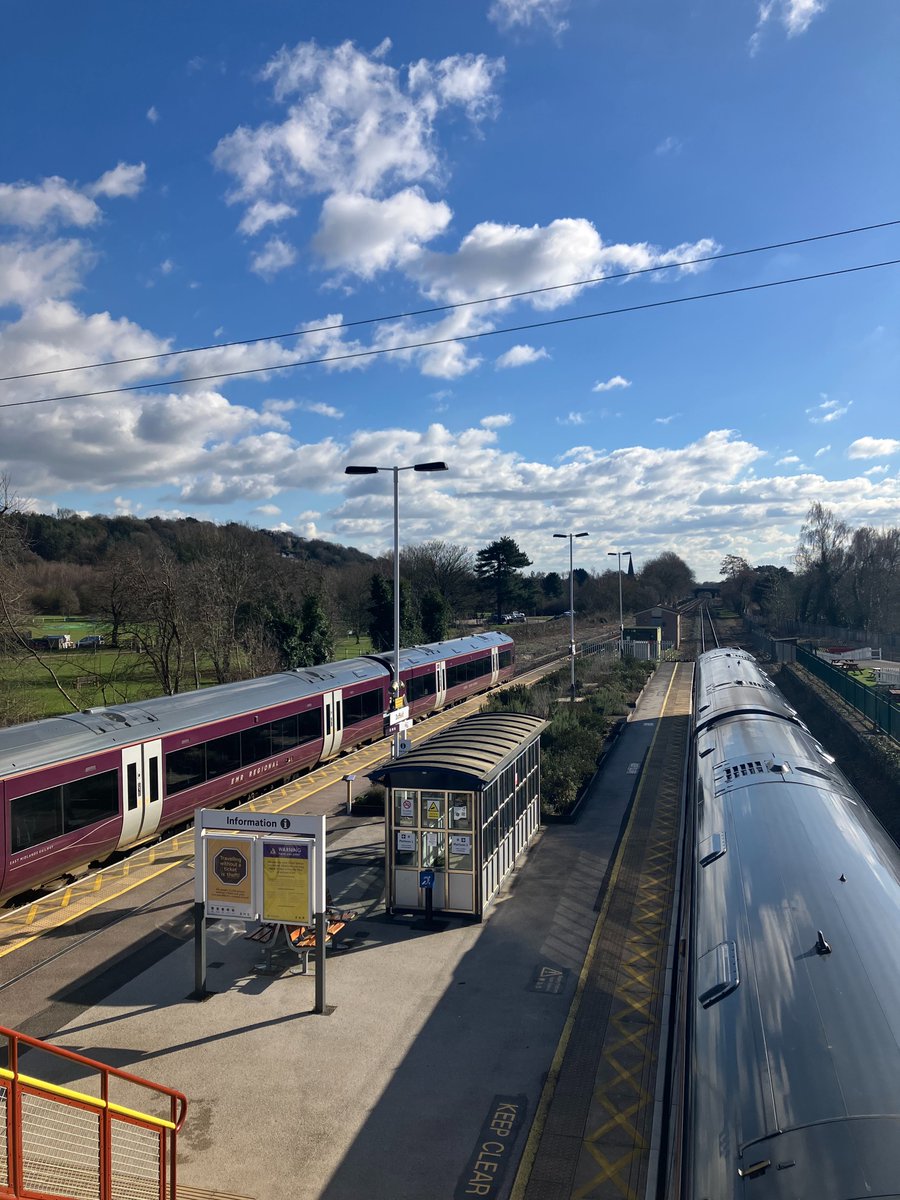 Derwent Valley Line (@dvlrail) on Twitter photo Waking up to a beautiful sunny morning I decided to get out and see the signs of spring on an easy 4 mile walk from Duffield station to Belper station, over the Chevin and following the ancient Portway along the ridge of the Derwent Valley. Waking up to a beautiful sunny morning I decided to get out and see the signs of spring on an easy 4 mile walk from Duffield station to Belper station, over the Chevin and following the ancient Portway along the ridge of the Derwent Valley.
