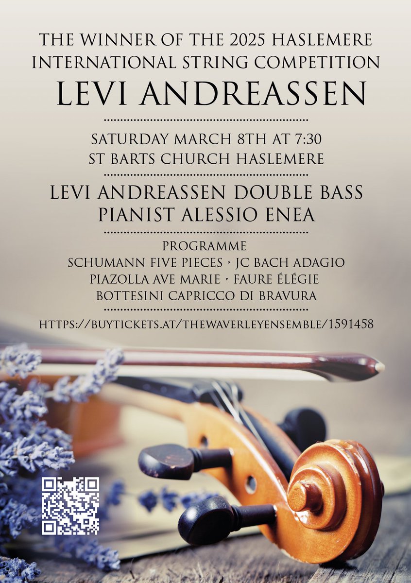Ishani (@ibhoola) on Twitter photo Saturday March 8th #haslemere <a href="/waverleyensemb1/">waverley ensemble</a> tickets waverleyensemble.com/concerts
<a href="/hhh_concerts/">HHH Concerts - Haslemere's Chamber Music Society</a> <a href="/HindheadMusic/">Hindhead Music Centre</a> <a href="/HaslemereFest/">Haslemere Festival</a> <a href="/HaslemereLesley/">HaslemereLesley</a> <a href="/HaslemereMayor/">Haslemere Town Mayor</a> <a href="/haslemeremuseum/">Haslemere Museum</a> <a href="/HaslemereLib/">Haslemere Library</a> <a href="/HaslemereFringe/">Haslemere Fringe Festival</a> <a href="/GodalmingColl/">Godalming College</a> <a href="/MenuhinSchool/">The Yehudi Menuhin School</a> <a href="/VisitSurrey/">Visit Surrey</a> <a href="/SurreyNews/">Surrey County Council News</a> <a href="/BBCSurrey/">BBC Surrey</a> Saturday March 8th #haslemere <a href="/waverleyensemb1/">waverley ensemble</a> tickets waverleyensemble.com/concerts
<a href="/hhh_concerts/">HHH Concerts - Haslemere's Chamber Music Society</a> <a href="/HindheadMusic/">Hindhead Music Centre</a> <a href="/HaslemereFest/">Haslemere Festival</a> <a href="/HaslemereLesley/">HaslemereLesley</a> <a href="/HaslemereMayor/">Haslemere Town Mayor</a> <a href="/haslemeremuseum/">Haslemere Museum</a> <a href="/HaslemereLib/">Haslemere Library</a> <a href="/HaslemereFringe/">Haslemere Fringe Festival</a> <a href="/GodalmingColl/">Godalming College</a> <a href="/MenuhinSchool/">The Yehudi Menuhin School</a> <a href="/VisitSurrey/">Visit Surrey</a> <a href="/SurreyNews/">Surrey County Council News</a> <a href="/BBCSurrey/">BBC Surrey</a>