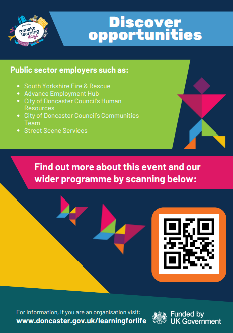 Education & Skills Hub Doncaster (@eduskillshubdn) on Twitter photo Join in these <a href="/MyDoncaster/">City of Doncaster Council</a> events as part of Learning for Life - a Remake Learning Days Pop-Up.
Most events are free & run 3-6 March - inc creative writing, mindful crafts, careers sessions, bike maintenance, fashion fusion, poetry, sewing & more - bit.ly/4h59c0r. 👇🧵 Join in these <a href="/MyDoncaster/">City of Doncaster Council</a> events as part of Learning for Life - a Remake Learning Days Pop-Up.
Most events are free & run 3-6 March - inc creative writing, mindful crafts, careers sessions, bike maintenance, fashion fusion, poetry, sewing & more - bit.ly/4h59c0r. 👇🧵