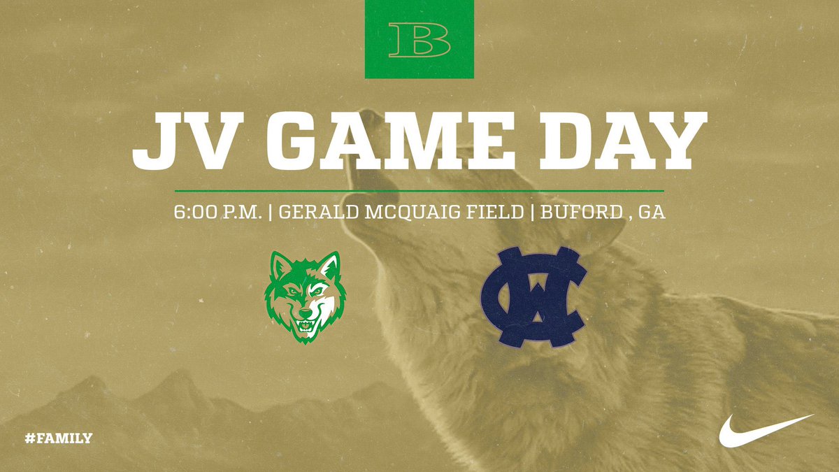 Buford HS Baseball (@bwolvesbaseball) on Twitter photo Game Day!!! Varsity Wolves are on the Road for a region game at <a href="/BASEBALL_CHHS/">Collins Hill HS Baseball</a> at 6:00 p.m. & the JV Wolves are at Gerald McQuaig Field at 6:00 p.m. vs <a href="/WhiteCobsball/">White County High School Baseball</a> #Family #GoWolves #CCC #ForTheCity Game Day!!! Varsity Wolves are on the Road for a region game at <a href="/BASEBALL_CHHS/">Collins Hill HS Baseball</a> at 6:00 p.m. & the JV Wolves are at Gerald McQuaig Field at 6:00 p.m. vs <a href="/WhiteCobsball/">White County High School Baseball</a> #Family #GoWolves #CCC #ForTheCity