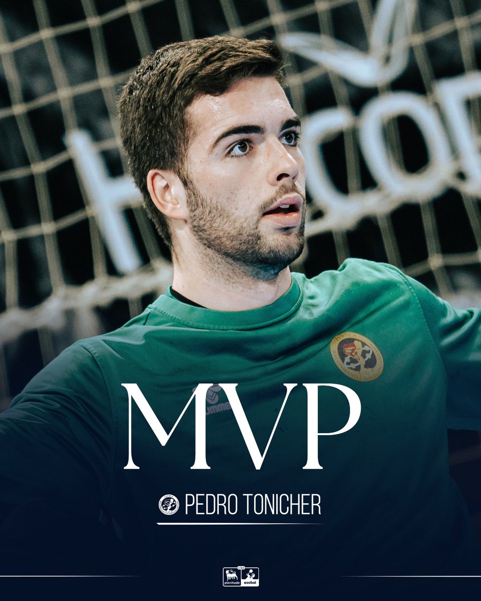 💫 ¡El 𝐌𝐕𝐏 de la #J19 de la #LigaPlenitude brilló en el 𝗣𝗮𝗿𝘁𝗶𝗱𝗼 𝗱𝗲 𝗹𝗮 𝗝𝗼𝗿𝗻𝗮𝗱𝗮 <a href="/BMCdadEncantada/">REBI Balonmano Cuenca 🌪️</a> ⚡️ <a href="/CDBidasoaIrun/">CD Bidasoa Irun</a>!

🟢 El guardameta Pedro Tonicher acaparó los focos con 14 intervenciones que levantaron el Sargal 

¡Enhorabuena, Pedro!👏🏽

#️⃣ #EscuelaDeTalento