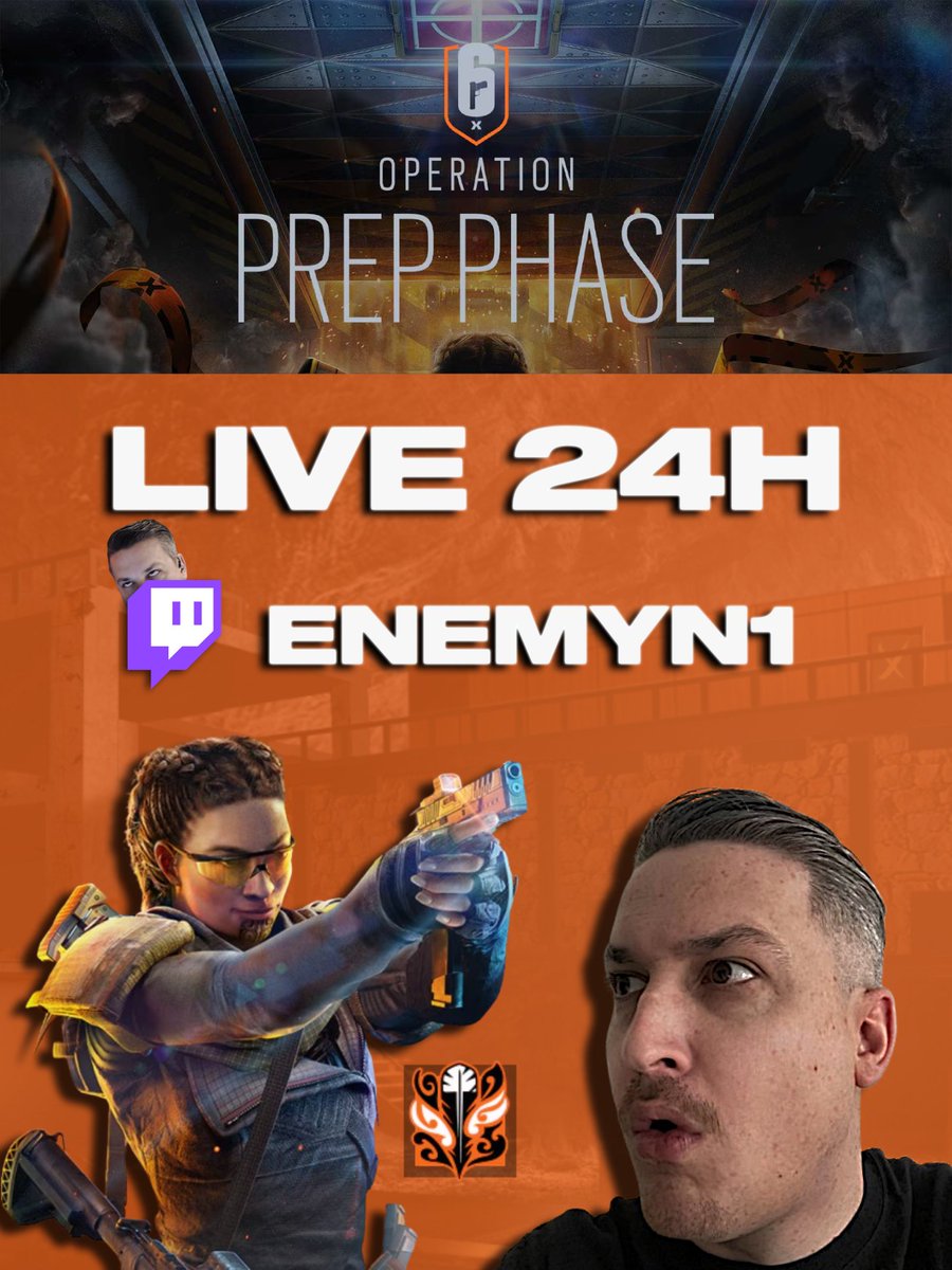 ENEMY_N1's tweet photo. À l'occasion de la nouvelle opération PREP PHASE 💥

Retrouvez-moi demain pour un live de 24H 🤯

Au programme : 

- Découverte de la nouvelle saison 🤩
- Ranked Tryhard 😡
- Défis 🃏
- Des surprises 🎁