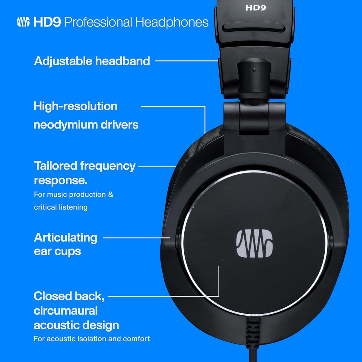 irukka_musicals's tweet image. Precision in every detail!🎧

The #PreSonus #HD9 #Headphones deliver clean sound, extra comfort, and a broad, transparent frequency response for accurate mixing.🎶

Perfect for studio &amp;amp; critical listening.

Get yours today! 🔗 irukka.com.

#Irukka #StudioHeadphones