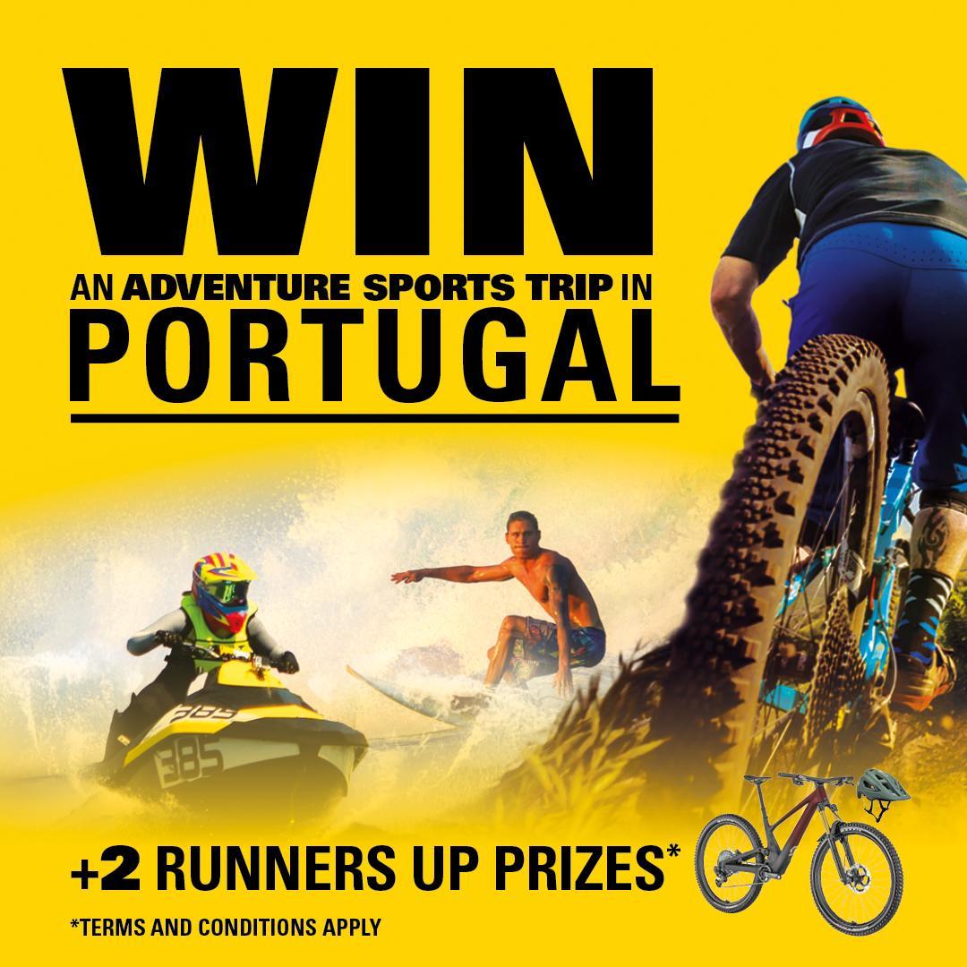 TooledUpDotCom's tweet image. 🏆 WIN an Adventure Sports Trip to Portugal! 🌍

Buy any STANLEY or STANLEY FATMAX hand tool or storage product between 3rd March – 1st June 2025 for your chance to win a once-in-a-lifetime adventure—including mountain biking, surfing, jet skiing, and more! 

Plus, two runners-up…