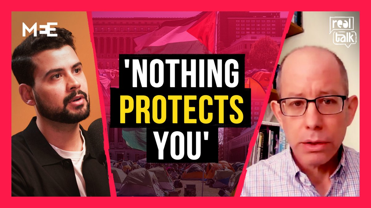 “From the moment Israel was created, there’s this idea that it is unimaginable it can perpetrate any crime under international law, let alone genocide.”

Israeli genocide scholar Raz Segal speaks on the backlash facing Jewish academics.

Watch in full ➡: youtu.be/UHdXOZ6l0_I