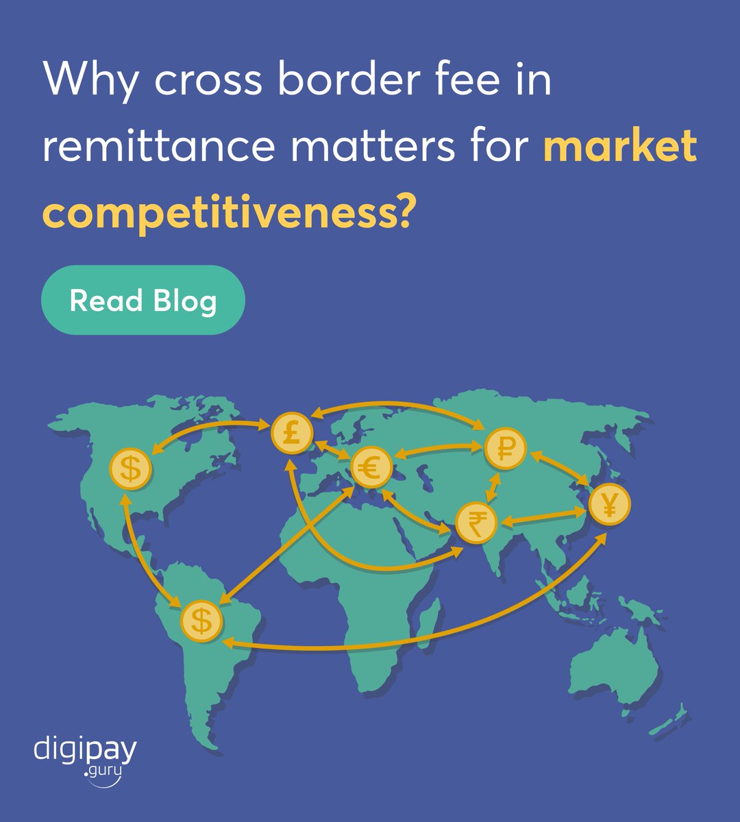 High cross-border fees drive customers away, while lower fees boost market competitiveness. Businesses offering affordable remittance services gain an edge, increase transactions &amp; build loyalty. 

Want to know how? Read our latest blog! 🔥👇

shorturl.at/mOpw2