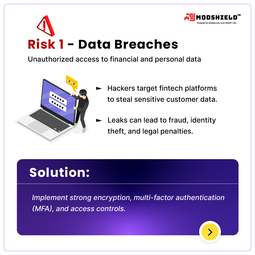 ModshieldSB's tweet image. 🚨Fintech is growing rapidly, but so are cyber threats!🔥 Hackers are getting smarter, and businesses must stay ahead. Here are the Top 5 Cybersecurity Risks facing the fintech industry in 2024!
modshieldsb.com
#CyberSecurity #FintechSecurity