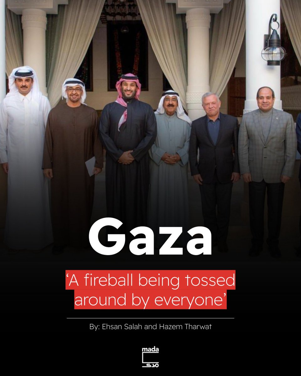 🧵Thread: 

With each statement in the last month about his plan for Gaza, US President Donald Trump has reached more grotesque and farfetched levels. At one point, he said the US will “own” Gaza. At another, he threatened to cut aid to Jordan and Egypt if they didn’t “take in”