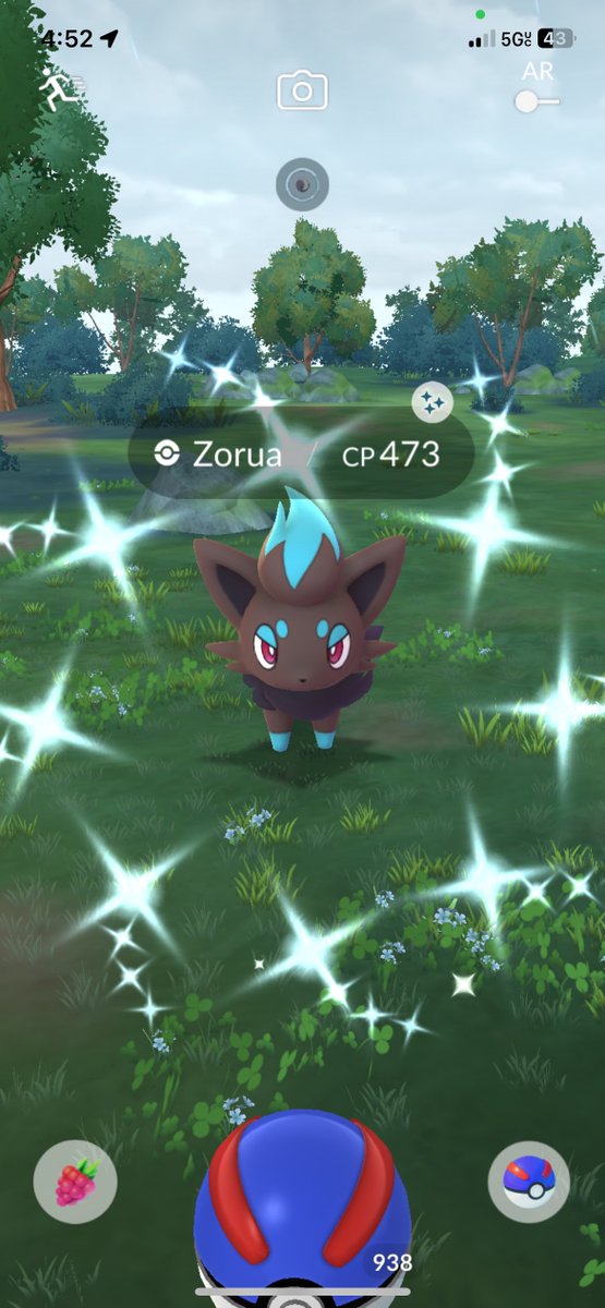 fressure's tweet image. Shiny from the research w/ the black&amp;amp;white special background #PokemonGOTour2025