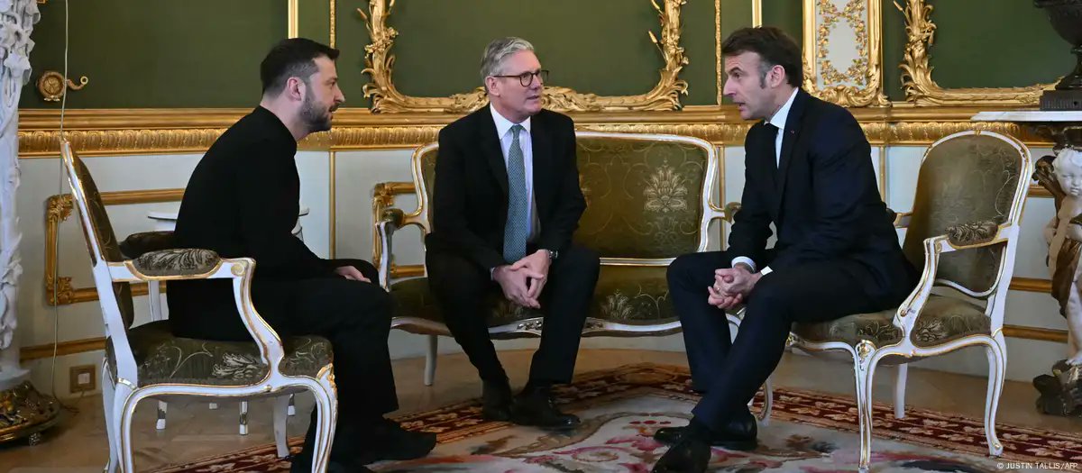 CiudadLiberal's tweet photo. Macron y Starmer proponen una tregua de un mes en Ucrania

El primer ministro británico anunció que Francia y Reino Unido trabajan en "un plan" para que cesen los combates.

👉 https://t.co/eZJ9SpvmGe https://t.co/PP5GietP2T