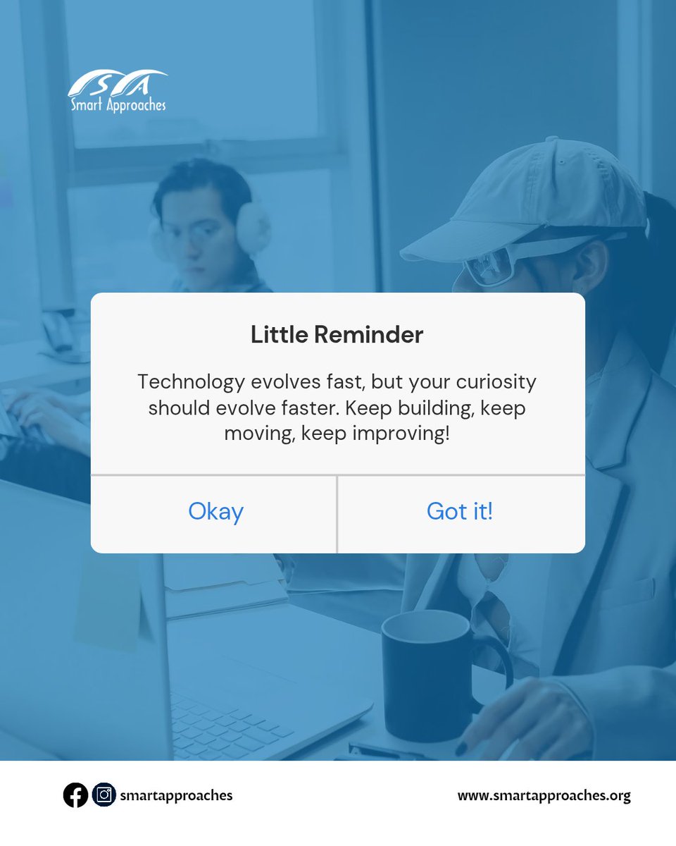 Approachessmart's tweet photo. Technology evolves fast, but your curiosity should evolve even faster. Stay updated, experiment often, and never stop learning. 

The best innovations come from those who push boundaries.

Keep building, keep breaking, keep improving!

Have a great week! 🚀

#mondaymotivation https://t.co/hpj3HWgL8F