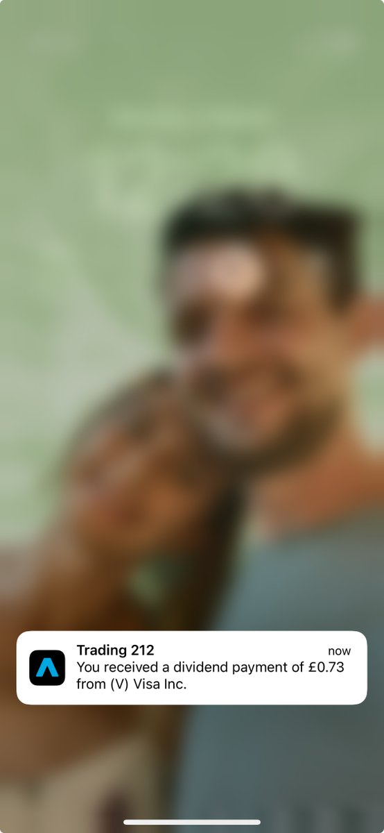 Did anyone else receive the Visa  $v payday today? Visa isn't my largest holding, so it's only a small payout. Still earning money while I sleep 🧱