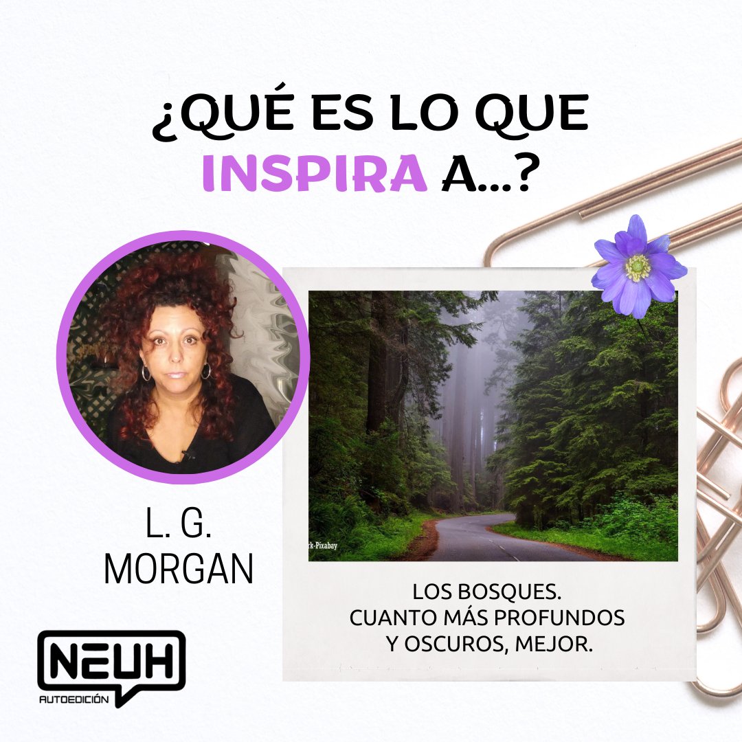 Nuestra compañera <a href="/LGmorganLG/">L.G.Morgan ¡ENCUÉNTRAME EN KO-FI!</a> busca la magia para sus historias en lo más profundo de los bosques.