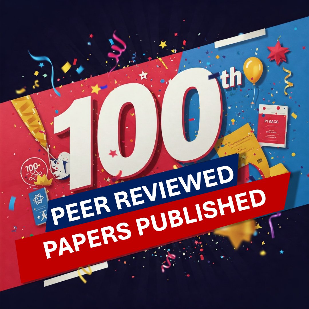 I recently published my *100th peer-reviewed journal paper*. As an early-career scientist, here are 10 things I’ve learned along the way 🧵: