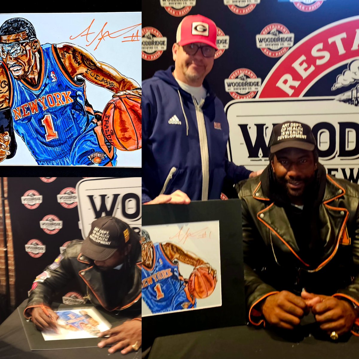 Glen Kertes Illustrations (@gkert67) on Twitter photo Amare Stoudemire <a href="/Amareisreal/">Amar'e Stoudemire MBA</a> of the <a href="/nyknicks/">NEW YORK KNICKS</a> signing an original piece of artwork at Woodbridge Brewing Co. #artwork #nba #knicks #amarestoudemire #autograph Amare Stoudemire <a href="/Amareisreal/">Amar'e Stoudemire MBA</a> of the <a href="/nyknicks/">NEW YORK KNICKS</a> signing an original piece of artwork at Woodbridge Brewing Co. #artwork #nba #knicks #amarestoudemire #autograph