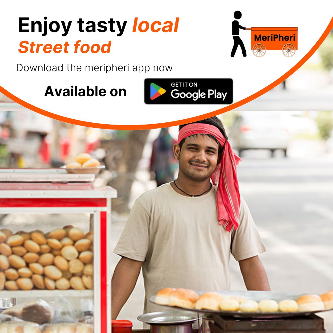 Meripheriapp's tweet image. Craving delicious local street food?
Find your favorite treats with the MeriPheri app and enjoy authentic flavors delivered straight to your doorstep!
#MeriPheri #StreetFoodLove #LocalFlavors #FoodieDelight #shoplocal #vocalforlocal #buylocal
