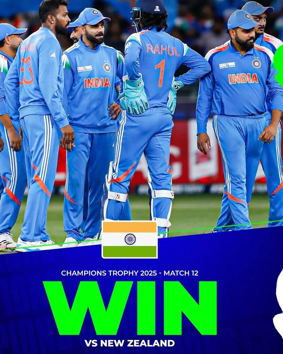 Meripheriapp's tweet image. 𝐂𝐇𝐀𝐌𝐏𝐈𝐎𝐍𝐒 𝐀𝐆𝐀𝐈𝐍! 📷
Team India conquers the ICC Champions Trophy with a stellar victory against New Zealand!  power-if you believed in this squad from day one!
#ChampionsTrophy #TeamIndia #BleedBlue #Victory #CricketFever #meripheri