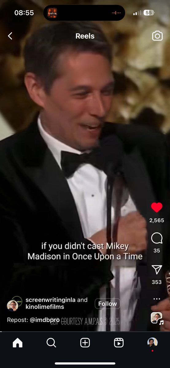 perform_pod's tweet image. The real success story is Quentin Tarantino and Once Upon a Time in Hollywood