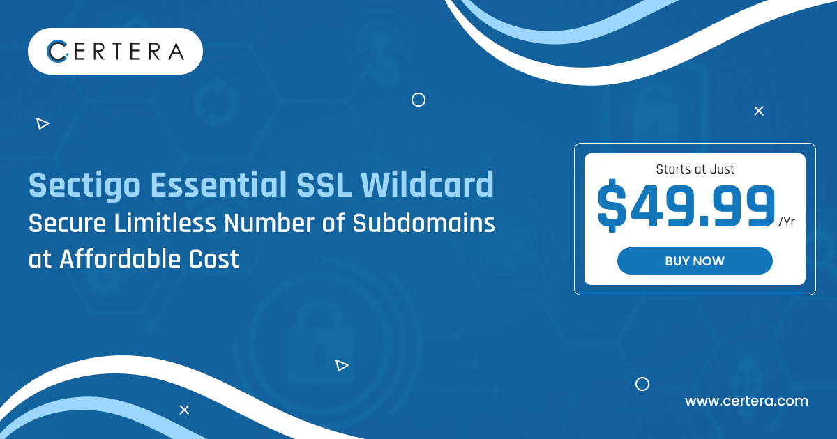 certera_llc's tweet image. Sectigo Essential SSL Wildcard

Secure Limitless Number of Subdomains at Affordable Cost

Starts at Just: $49.99 Per Year
Buy now: certera.com/ssl/sectigo/se…

#SSL #WildcardSSL #EssentialSSl #WildcardSSLCertificate