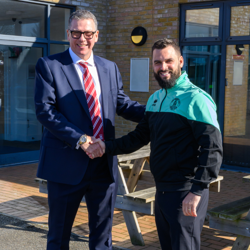 OfficialClarets's tweet photo. Chelmsford City Football Club are delighted to announce the appointment of Angelo Harrop as the club’s next men's first-team manager.

#ClaretsTogether
