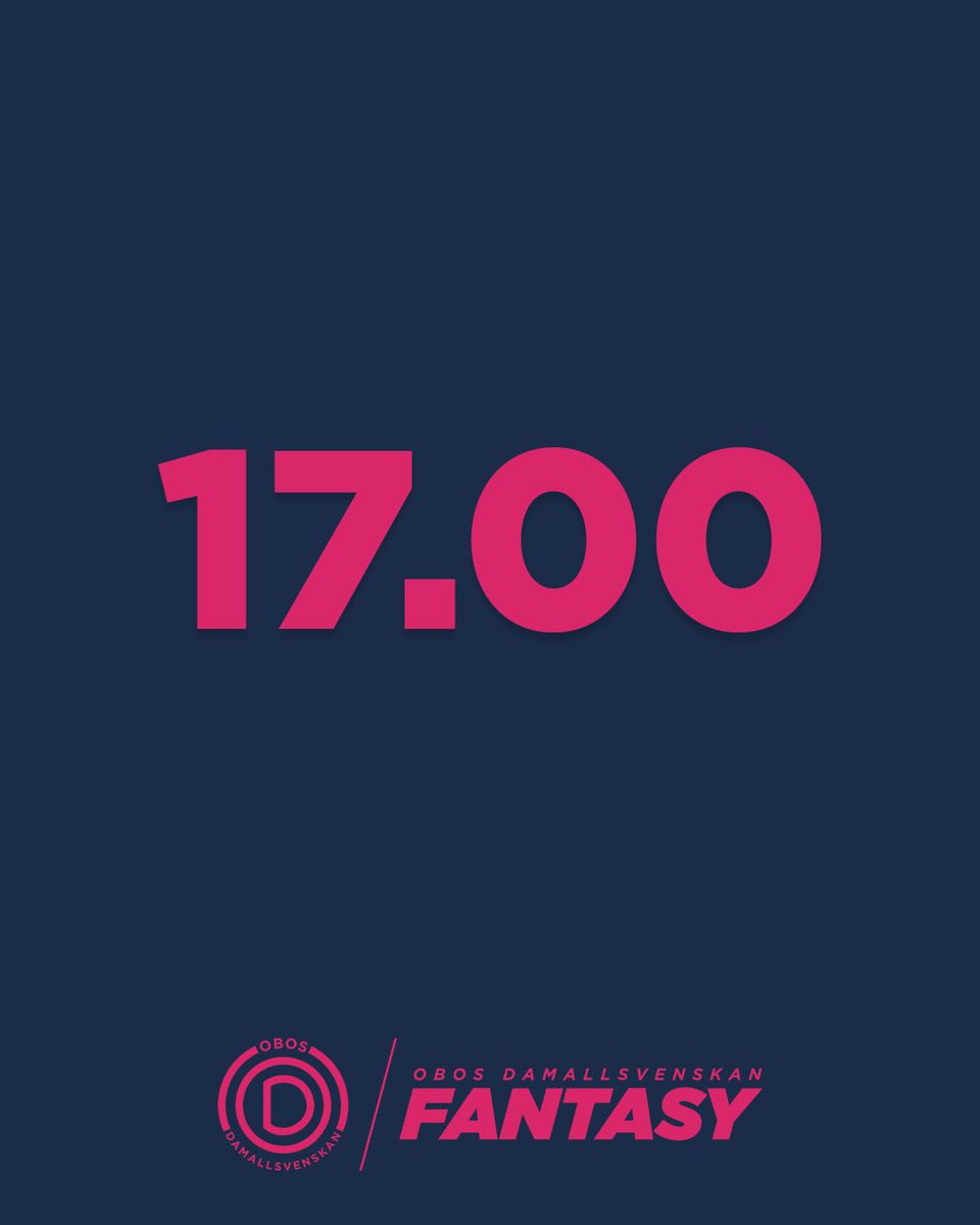 ❤️ Vid 17.00 öppnar dörrarna: Fantasy.obosdamallsvenskan.se