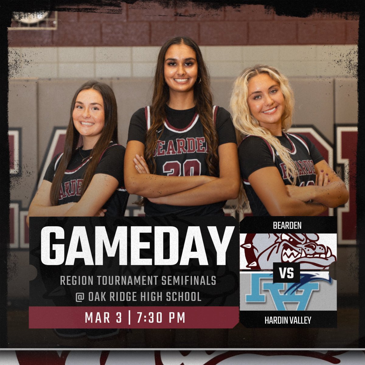 Region semifinals tonight! #gobulldogs