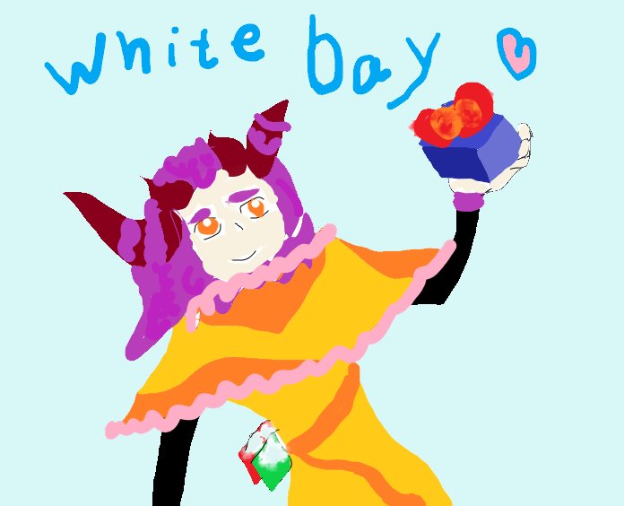 ちょっと早めのホワイトデー。
いつもありがとうの感謝の気持ち⭐️
#マウスとペイントでかきました 
#ローモバ
#アトチャレ63
IGG ID 
1049317650