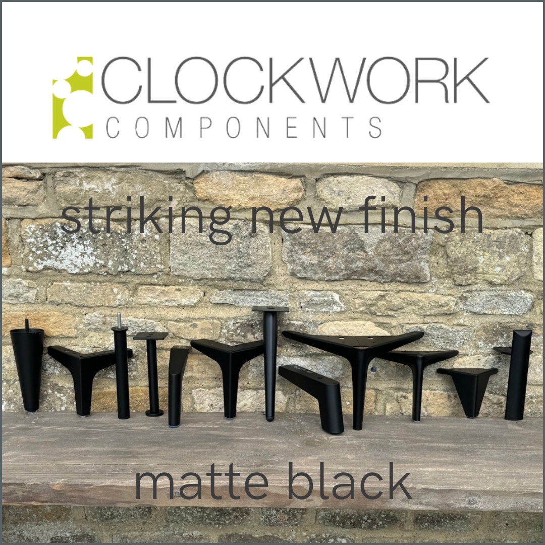 CWC_Ltd's tweet image. Explore our stunning collection of matte black furniture legs, available in 20 unique designs. Perfect for enhancing industrial, modern, and minimalist furniture styles.

clockworkcomponents.com/products/metal…

#metallegs