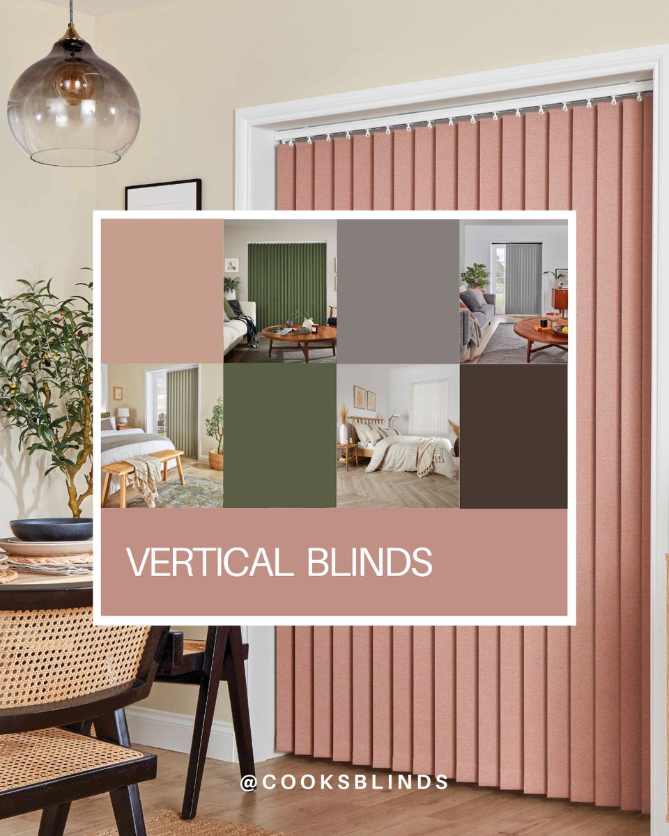 CooksBlinds's tweet image. Are you looking for a window solution that combines privacy, light control, and modern design? Our Louvolite vertical blinds have got you covered!  
Call us on 010603 410304 to find out more!
#CooksBlinds #VerticalBlinds #LightControl #PrivacyAndStyle #HomeInspo #WindowBlinds