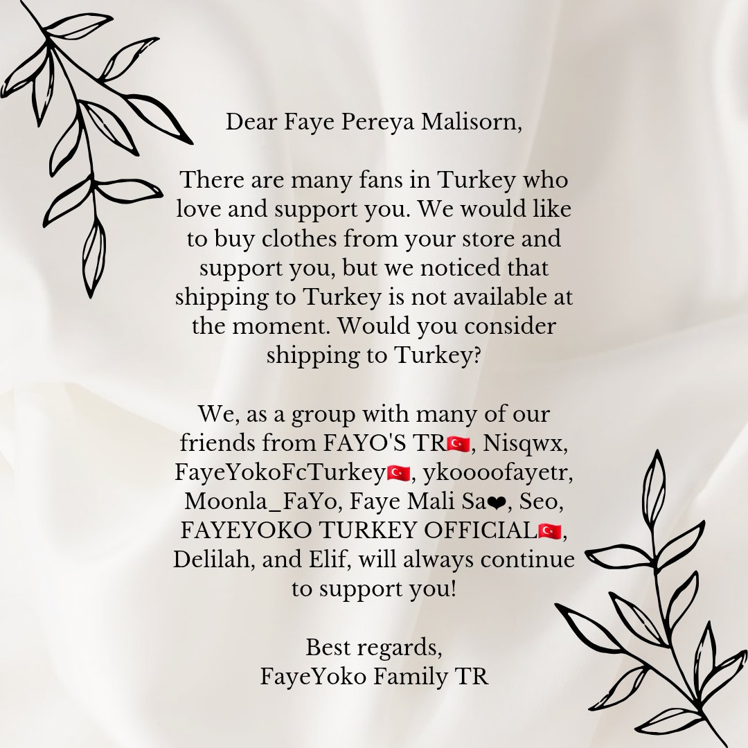<a href="/MillionsMax_Th/">MillionsMax.Official</a> Dear <a href="/malisorn00/">Faye Malisorn</a> We love you very much and support you. We will continue to do so. Please read this.🙏🏻💐
<a href="/MillionsMax_Th/">MillionsMax.Official</a> ♥️
#MillionsMax