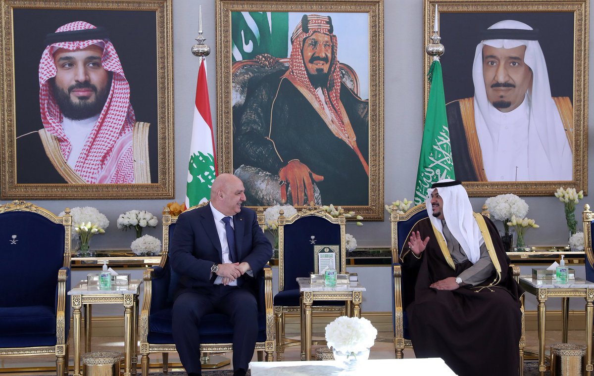 لحظة وصول رئيس الجمهورية العماد جوزاف عون إلى المملكة العربية السعودية