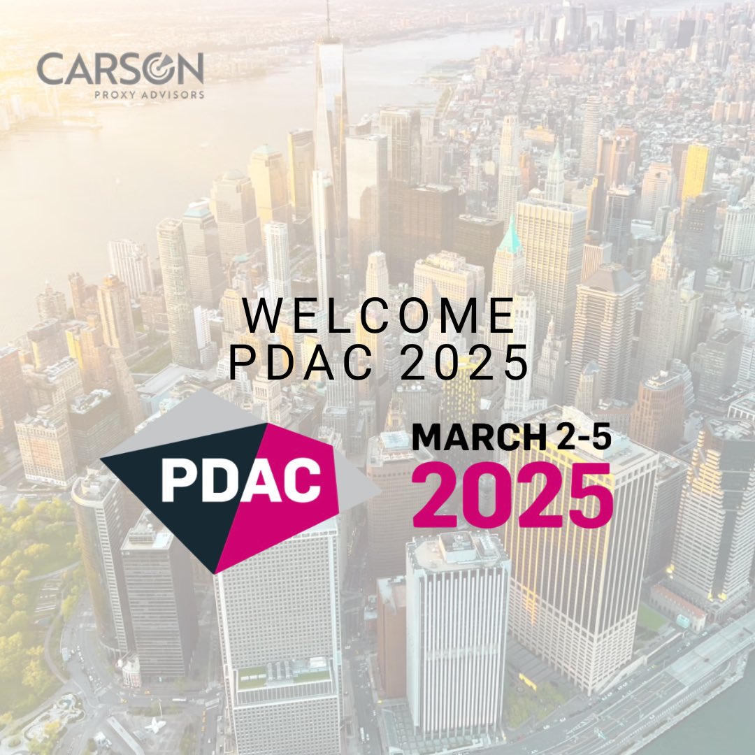 Carsonproxy (@carsonproxy) on Twitter photo Excited for PDAC this week! 🚀 <a href="/carsonproxy/">Carsonproxy</a> will be attending, and I’m looking forward to connecting with everyone. 🤝 If you’re interested in meeting up, feel free to reach out! 📩 #PDAC2025 Excited for PDAC this week! 🚀 <a href="/carsonproxy/">Carsonproxy</a> will be attending, and I’m looking forward to connecting with everyone. 🤝 If you’re interested in meeting up, feel free to reach out! 📩 #PDAC2025