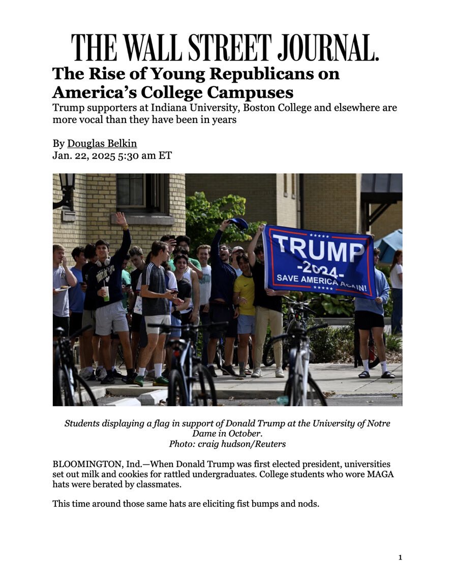 College Republicans of America (@uscollegegop) on Twitter photo Thank you for the shout out <a href="/realDonaldTrump/">Donald J. Trump</a>!
Our students are the most conservative in decades and they love President Trump! Electing President Trump mattered so much to our students that they volunteered their time to make over 1.1 million voter contacts this election cycle! Thank you for the shout out <a href="/realDonaldTrump/">Donald J. Trump</a>!
Our students are the most conservative in decades and they love President Trump! Electing President Trump mattered so much to our students that they volunteered their time to make over 1.1 million voter contacts this election cycle!