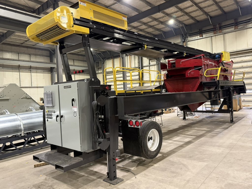 TCI Manufacturing (@tcimfg) on Twitter photo Starting the week strong! 🇺🇸 This <a href="/TCIMFG/">TCI Manufacturing</a> Genesis 6’ x 18’ 2-Deck High-Frequency Screen just rolled off the production line, delivering precision screening for fine material separation. Ready to get to work!
📸 Check it out! #TCIMfg #HighFrequencyScreen #MaterialProcessing Starting the week strong! 🇺🇸 This <a href="/TCIMFG/">TCI Manufacturing</a> Genesis 6’ x 18’ 2-Deck High-Frequency Screen just rolled off the production line, delivering precision screening for fine material separation. Ready to get to work!
📸 Check it out! #TCIMfg #HighFrequencyScreen #MaterialProcessing