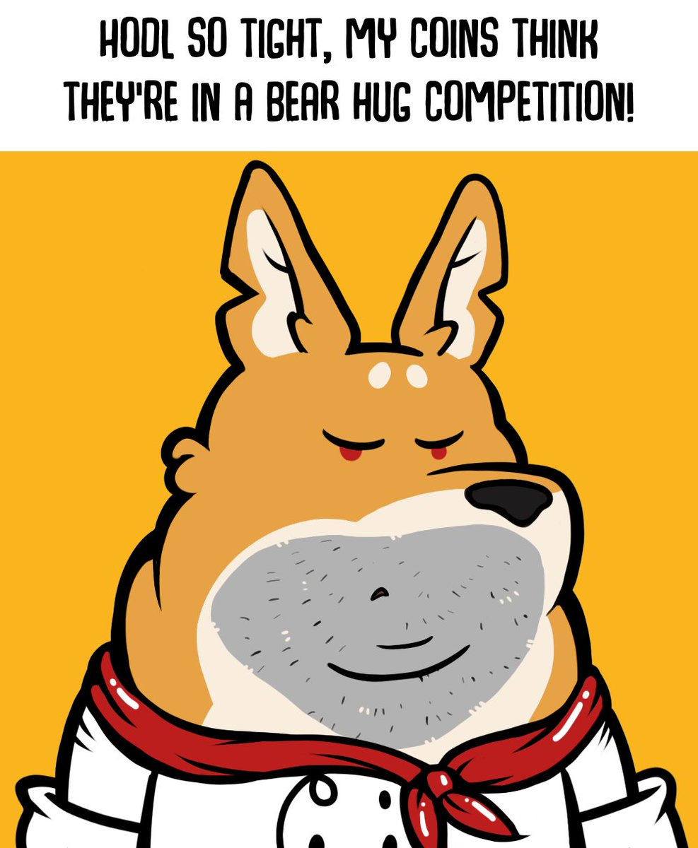 <a href="/BitcoinMagazine/">Bitcoin Magazine</a> Hodl so tight, my coins think they're in a bear hug competition! 

Check out this meme I made with @ChubbyWubeez! 🎉
#ChubbyWubeez